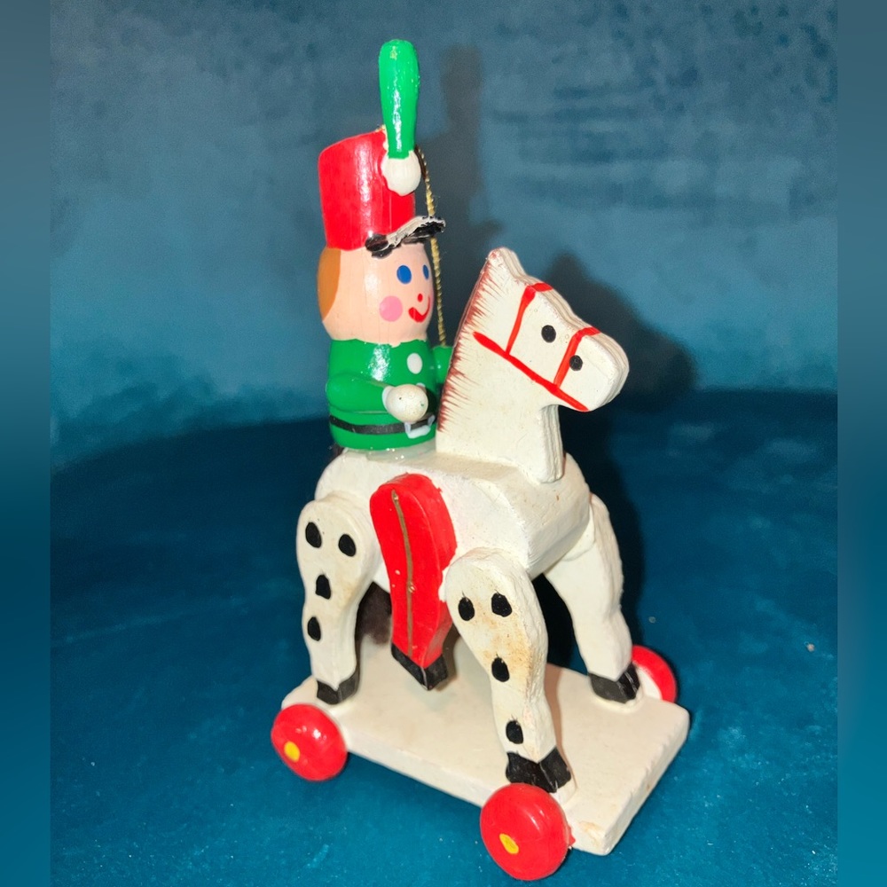 Vintage Toy Soldier Christmas Ornament